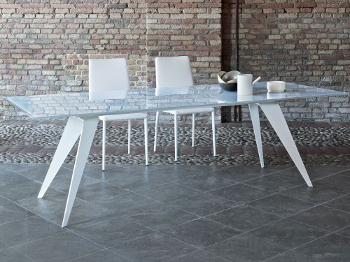 Bontempi Casa Ramos Extendable Dining Table by Silvia & Maurizio Varsi