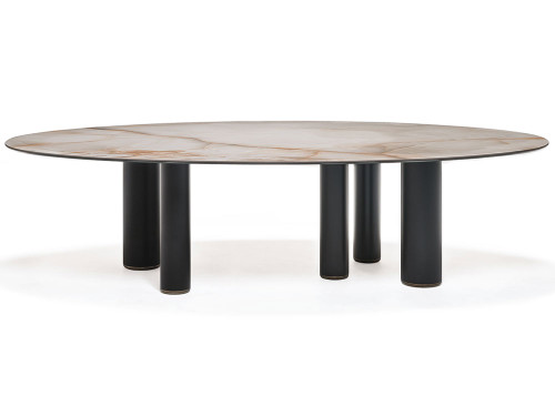 Cattelan Italia Roll Keramik Dining Table - Oval