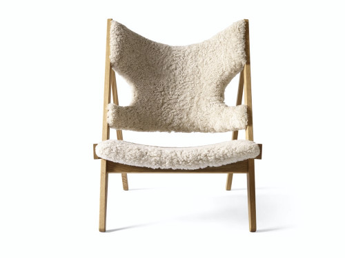 Knitting Lounge Chair - Sheepskin