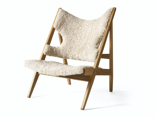 Knitting Lounge Chair - Sheepskin