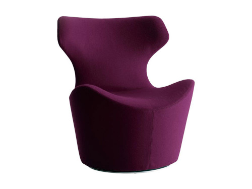 B&B Italia Piccola Papilio Swivel Lounge Chair by Naoto Fukasawa