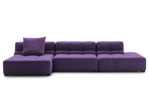 B&B Italia Tufty-Time '15 Sofa with Chaise by Patricia Urquiola