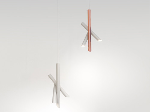 Nemo Tubes 3 Pendant Light by Charles Kalpakian