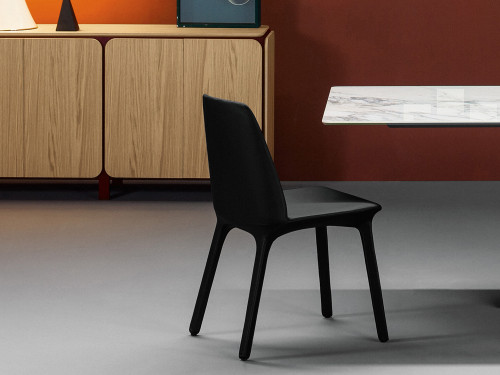 Bonaldo Flute Dining Chair by Mauro Lipparini