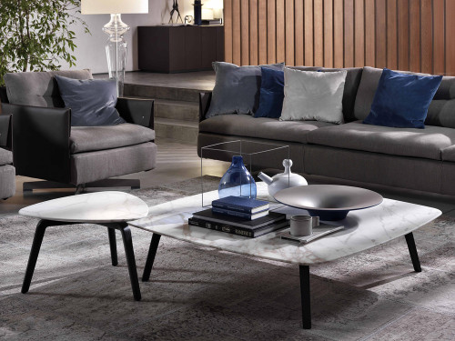 Poltrona Frau Fiorile Rectangular Coffee Table by Roberto Lazzeroni