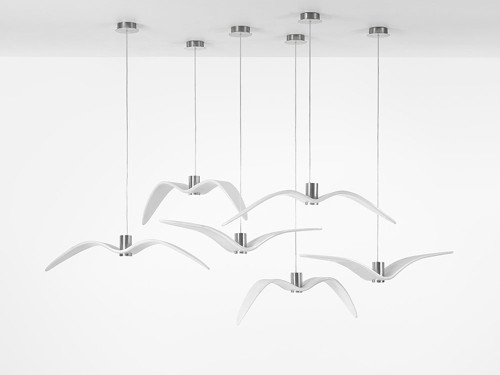 Brokis Night Birds Pendant Light by Boris Klimek