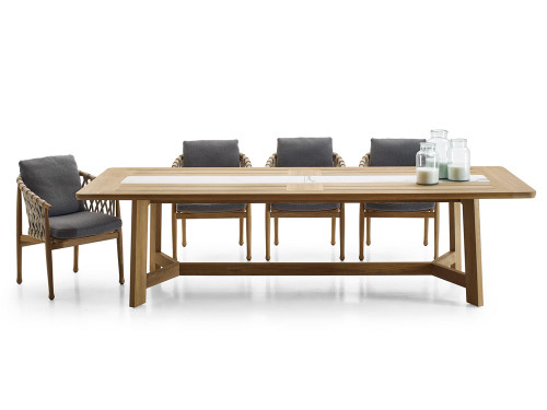 B&B Italia Ginestra Outdoor Rectangular Dining Table by Antonio Citterio