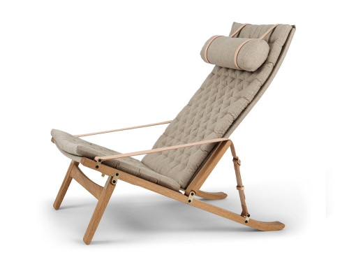 Carl Hansen & Son Plico Lounge Chair by Preben Fabricius and Jørgen Kastholm