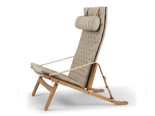 Carl Hansen & Son Plico Lounge Chair by Preben Fabricius and Jørgen Kastholm