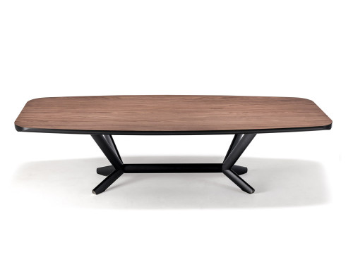 Cattelan Italia Planer Wooden Dining Table - Canaletto Walnut by Paolo Cattelan