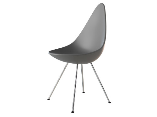 Fritz Hansen Drop Dining Chair by Arne Jacobsen