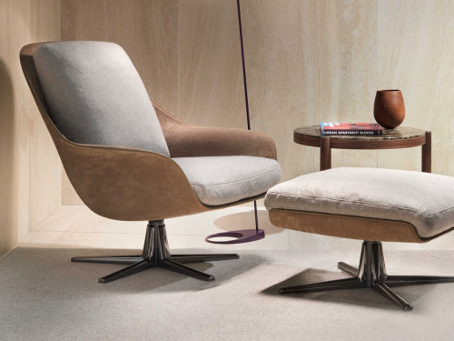 Flexform Sveva Armchair by Carlo Columbo