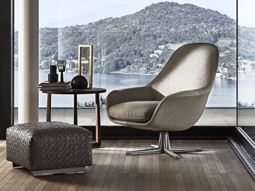 Sveva Soft Swivel Armchair 