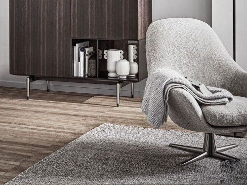 Sveva Soft Swivel Armchair 