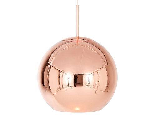 Copper Round Pendant Light