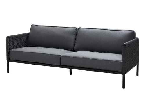 Cane-Line Encore Three-Seater Sofa by Foersom & Hiort-Lorenzen MDD