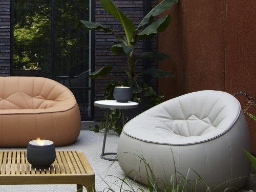 Ligne Roset Ottoman Outdoor Settee by Noé Duchaufour Lawrance