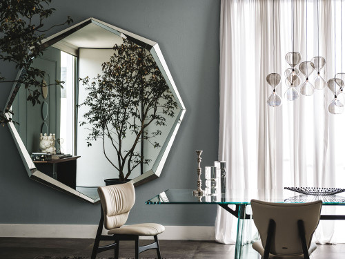 Cattelan Italia Emerald Magnum Wall Mirror by Paolo Cattelan