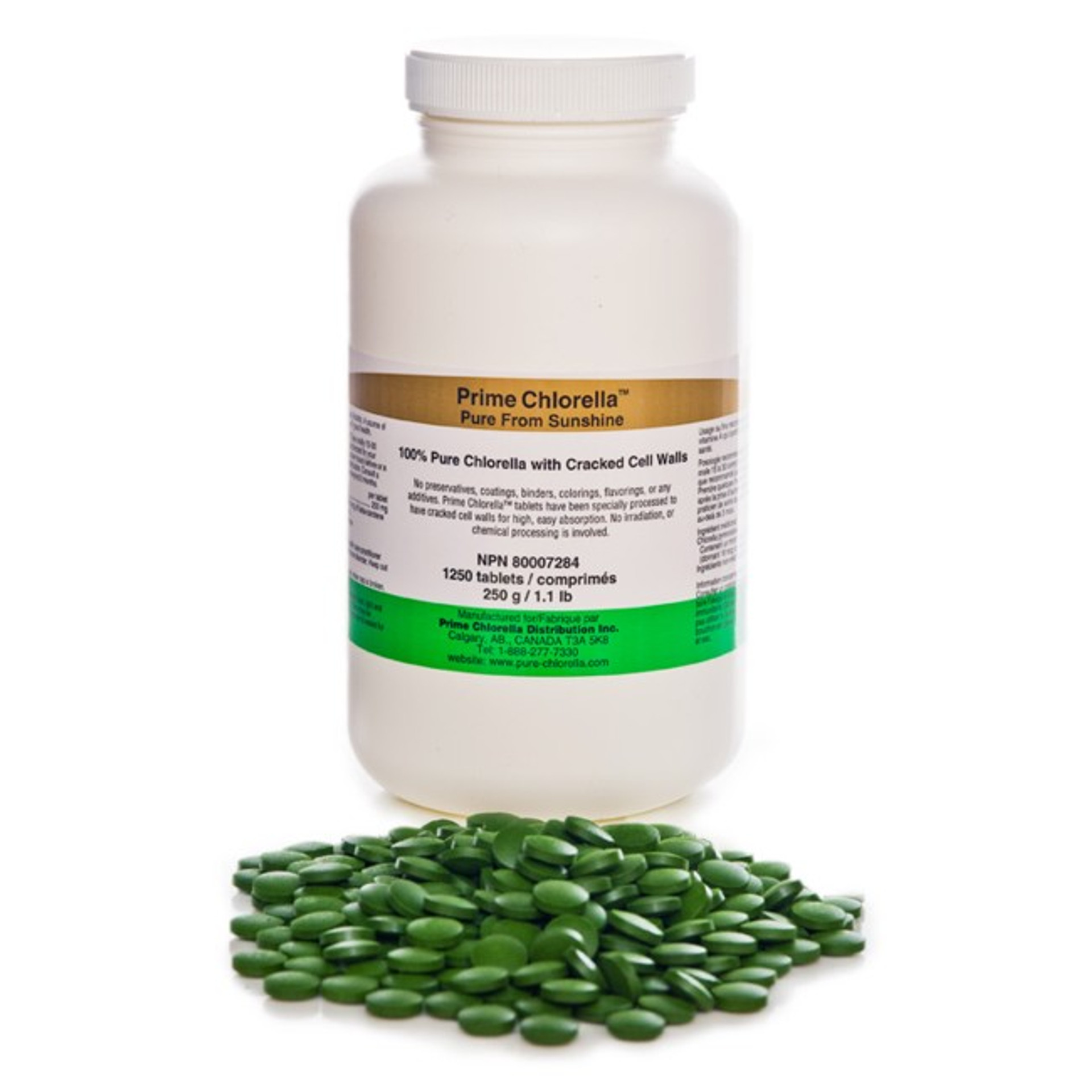 Pure Chlorella Tablets 300 Tablets Pure Chlorella