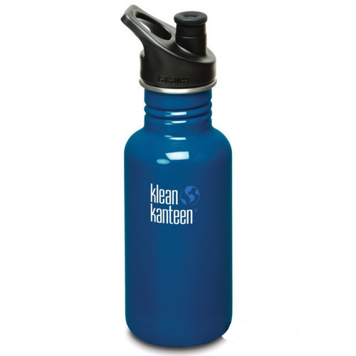 Klean Kanteen Classic Sport Cap (532ml Blue Planet)