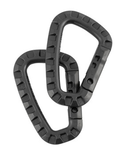 Tactical ABS Carabiner Black