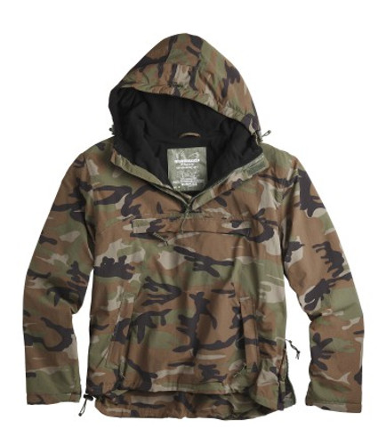 Surplus Windbraker Jacket Woodland camo