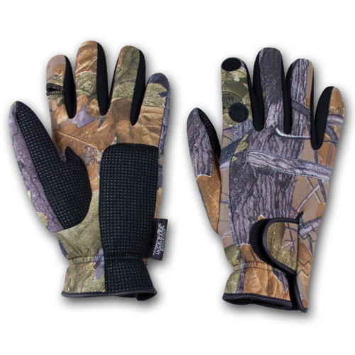 Jack Pyke Neoprene Gloves English Woodland