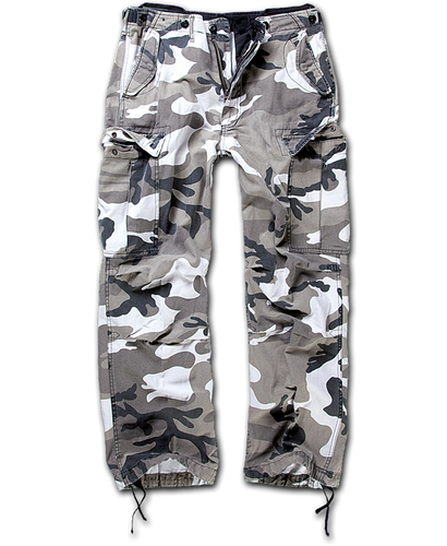 Brandit M65 Vintage Trousers Urban Camo