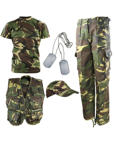 Kombat Uk Kids Explorer Army Set DPM Camo