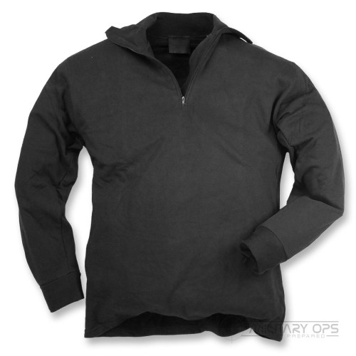 Alpha Tactical British Army Style Norwegian Thermal Top Black