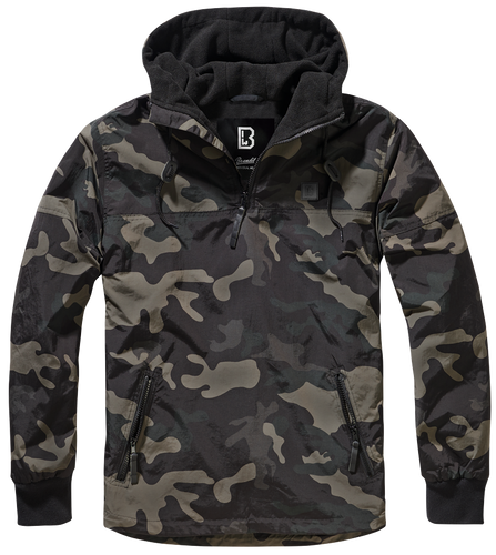 Brandit Luke Windbraker Black Camo