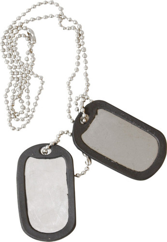 Dog Tags Silver