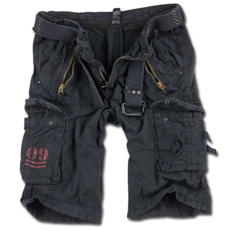 Surplus Raw Vintage Royal Shorts Black