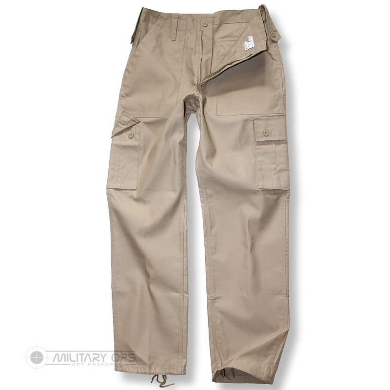 Alpha Tactical US Style MP3 Trousers Beige