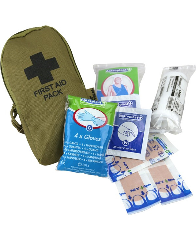 Kombat Uk Small First Aid Kit Coyote