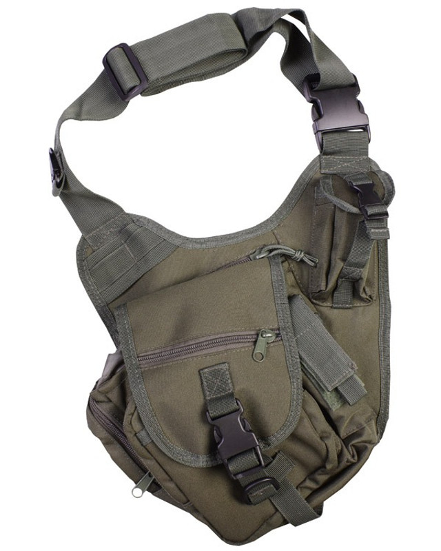 Tactical Shoulder Bag Olive Green