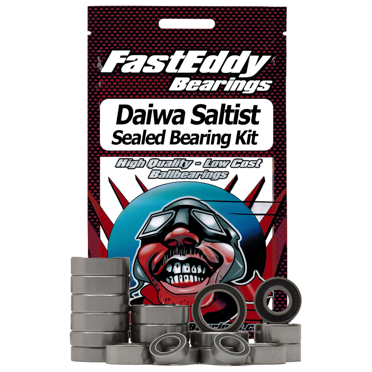 Daiwa Saltist Complete Baitcaster Fishing Reel Rubber Sealed Bearing Kit - FastEddy Bearings