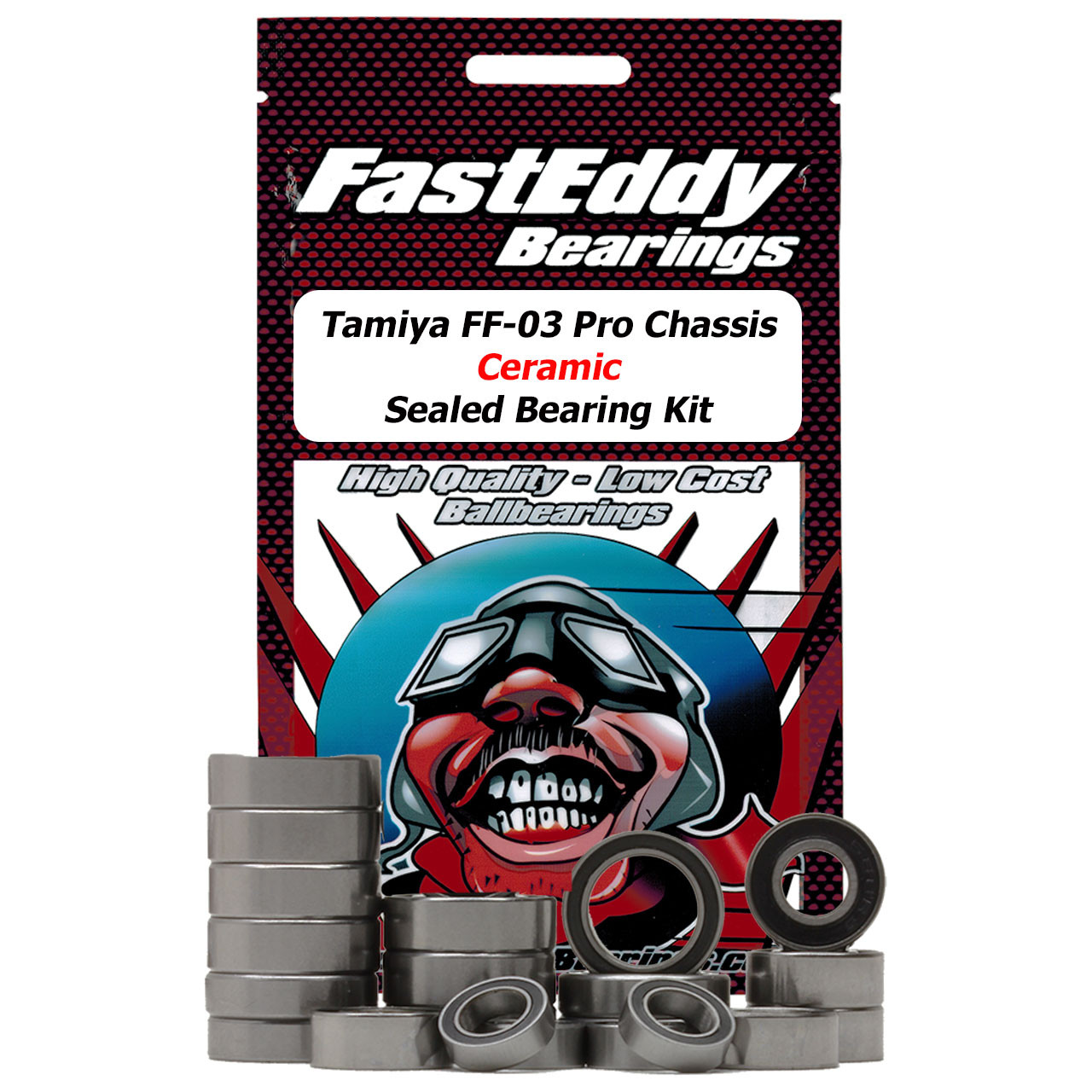 Tamiya FF-03 Pro Chassis Ceramic Sealed Bearing Kit