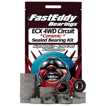 ECX 1/10 4WD Circuit Ceramic Rubber Sealed Bearing Kit