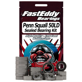 Penn Squall 50LD Fishing Reel Rubber Sealed Bearing Kit