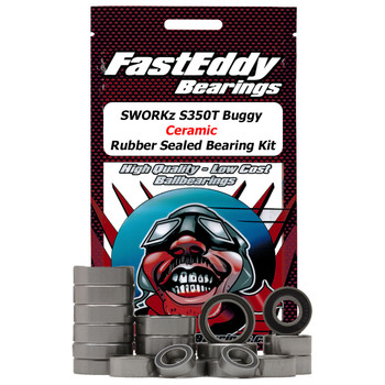 SWORKz S350T Buggy Ceramic Rubber Sealed Bearing Kit