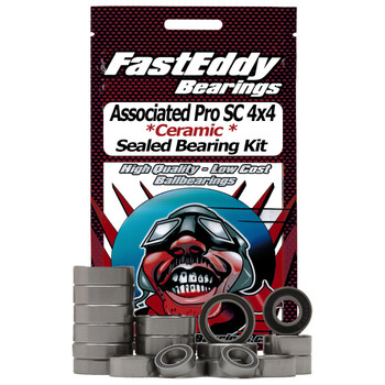 Associated Pro SC 4x4 Short Course RTR Ceramic Rubber Sealed Bearing Kit