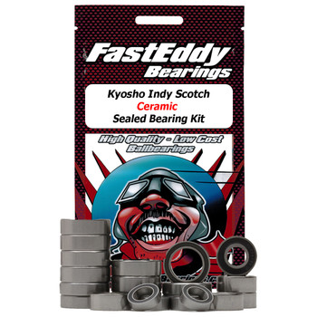 Kit bantalan tersegel keramik Kyosho indy scotch