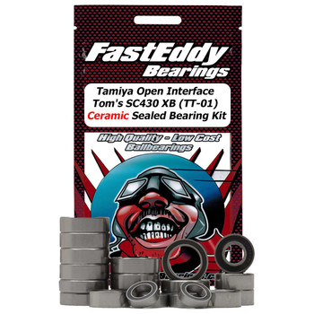 Tamiya Open Interface Tom's SC430 XB (TT-01) Ceramic Sealed Bearing Kit