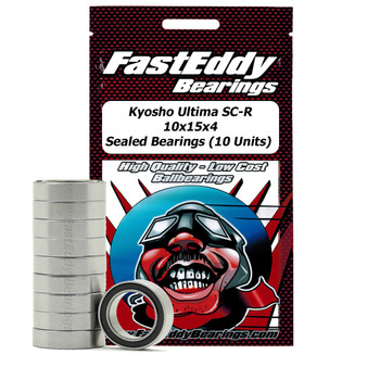 Kyosho Ultima SC-R 10x15x4 Sealed Bearings (10 Units)