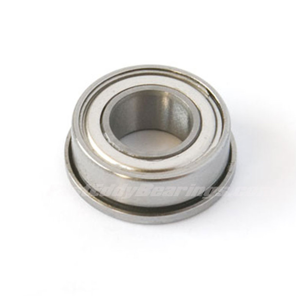 1/8x1/4x3/32 (Flanged) Metal Shielded Bearing FR144-ZZ