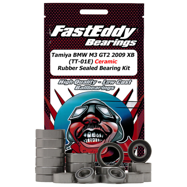 Tamiya  M3 GT2 2009 XB (TT-01E) Ceramic Rubber Sealed Bearing Kit