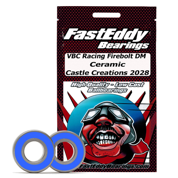 VBC Racing Firebolt DM Ceramic Rubber Sealed Bearing Kit