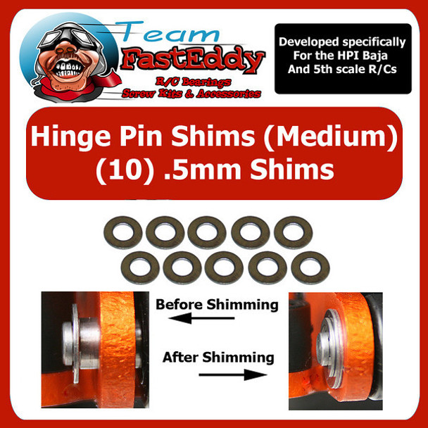 Hinge Pin Shim Kit .5mm