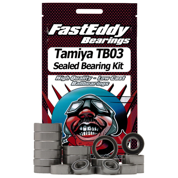 Tamiya TB03 Rubber Sealed Bearing Kit